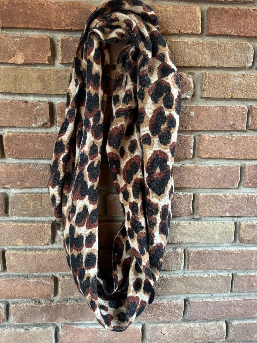Liz Claiborne Women’s Infinity Leopard Print Scarf